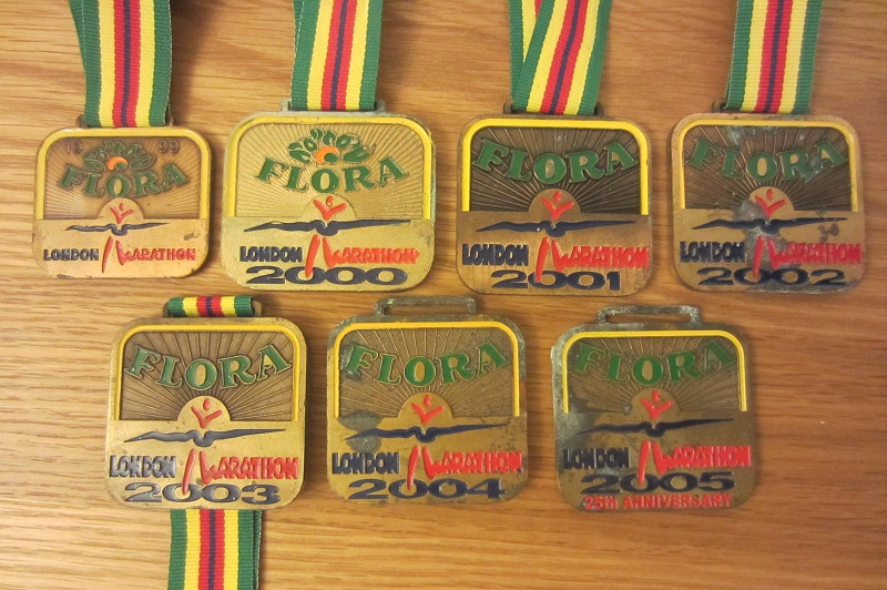 Daniel's Marathon Medals 800w